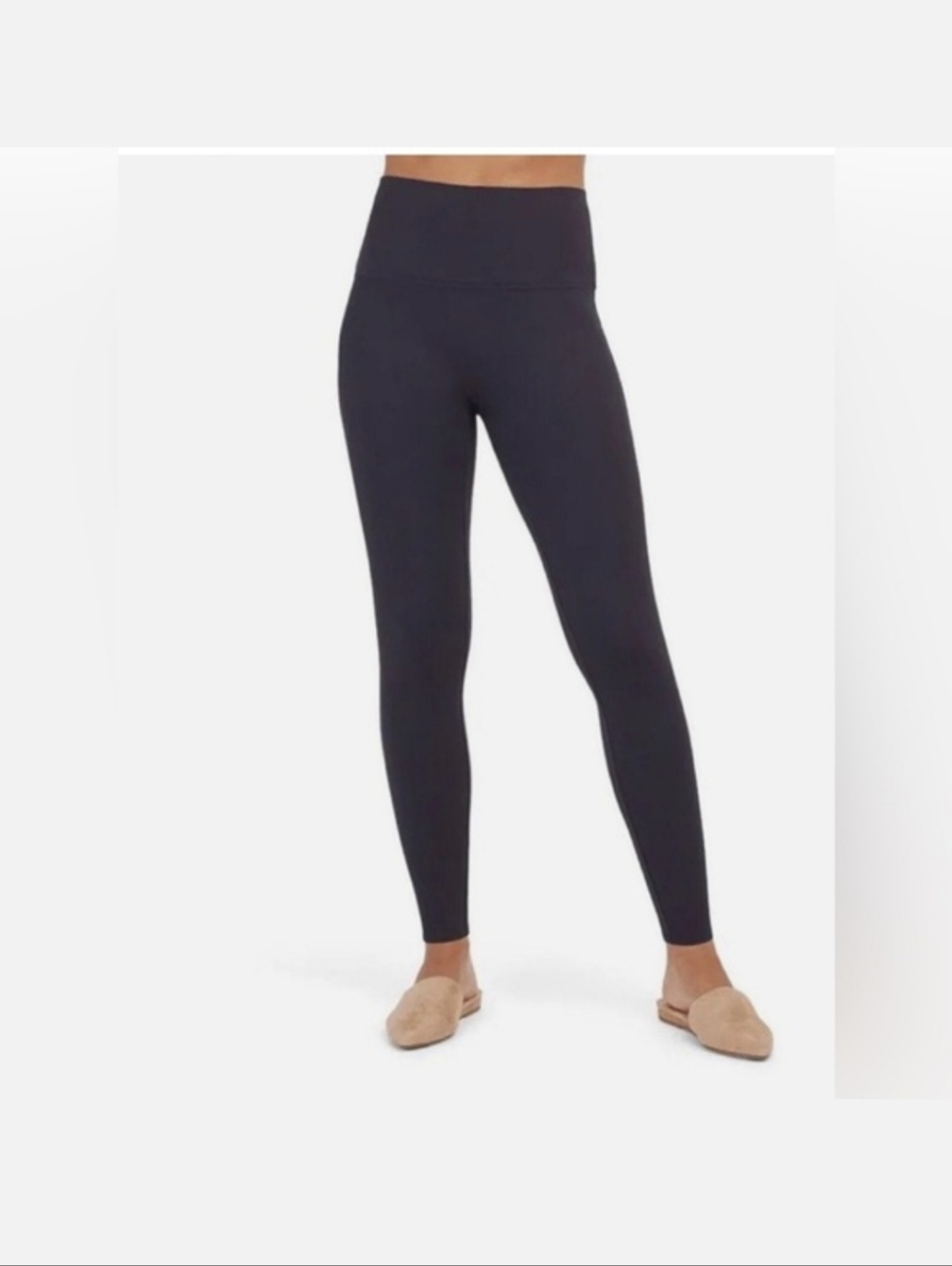 NWT Spanx Navy Ponte Leggings Size 1X